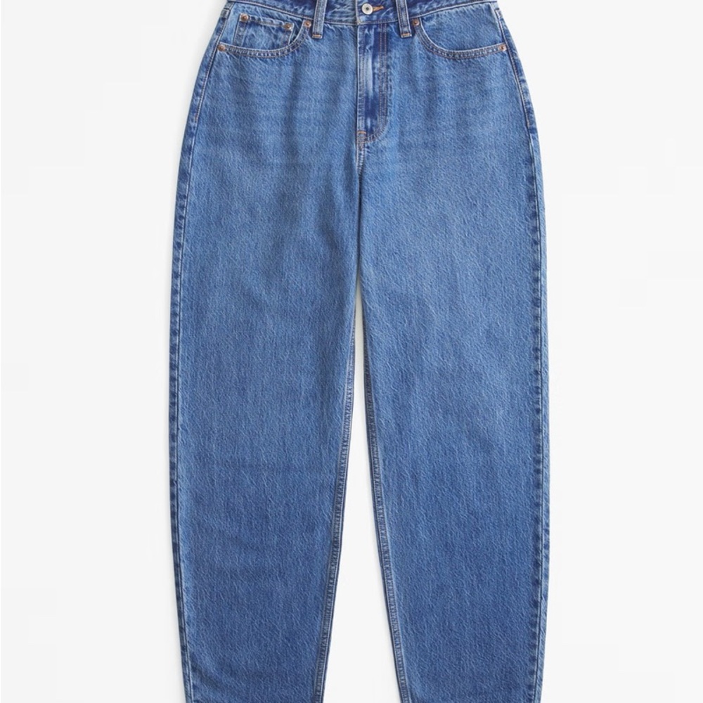 Abercrombie Tapered Loose Curve Love Jeans - 34R